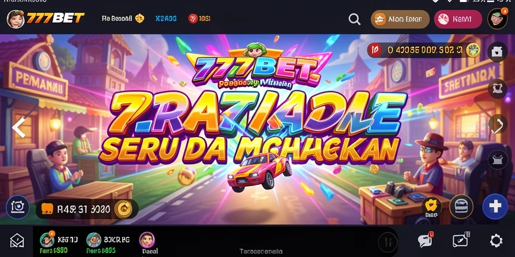 Tampilan menarik dari gameplay 777BET yang seru.