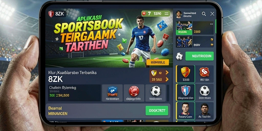 Tampilan gameplay menarik dalam aplikasi Sportsbook 8ZK.
