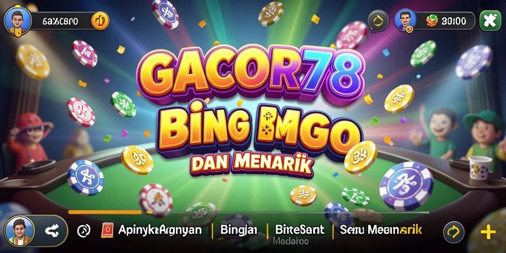Tangkapan layar gameplay Bingo GACOR78 yang seru dan mengasyikkan.