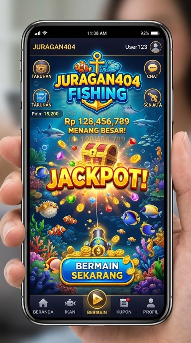 Antarmuka mudah digunakan di juragan404.